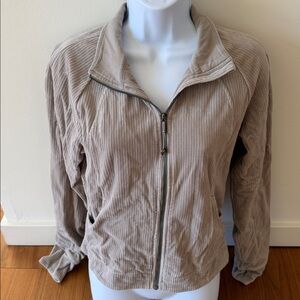 Lululemon athletica scuba velvet corduroy jacket